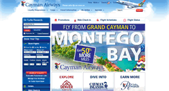 Desktop Screenshot of caymanairways.com